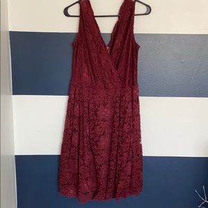 Bridesmaid dress lace